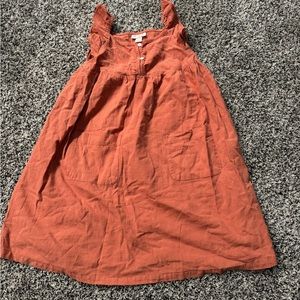 Cat And Jack Coral Dress Girls Size 6/7 GUC